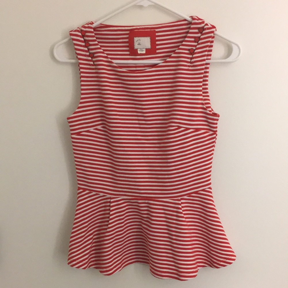 Anthropologie Sleeveless Top